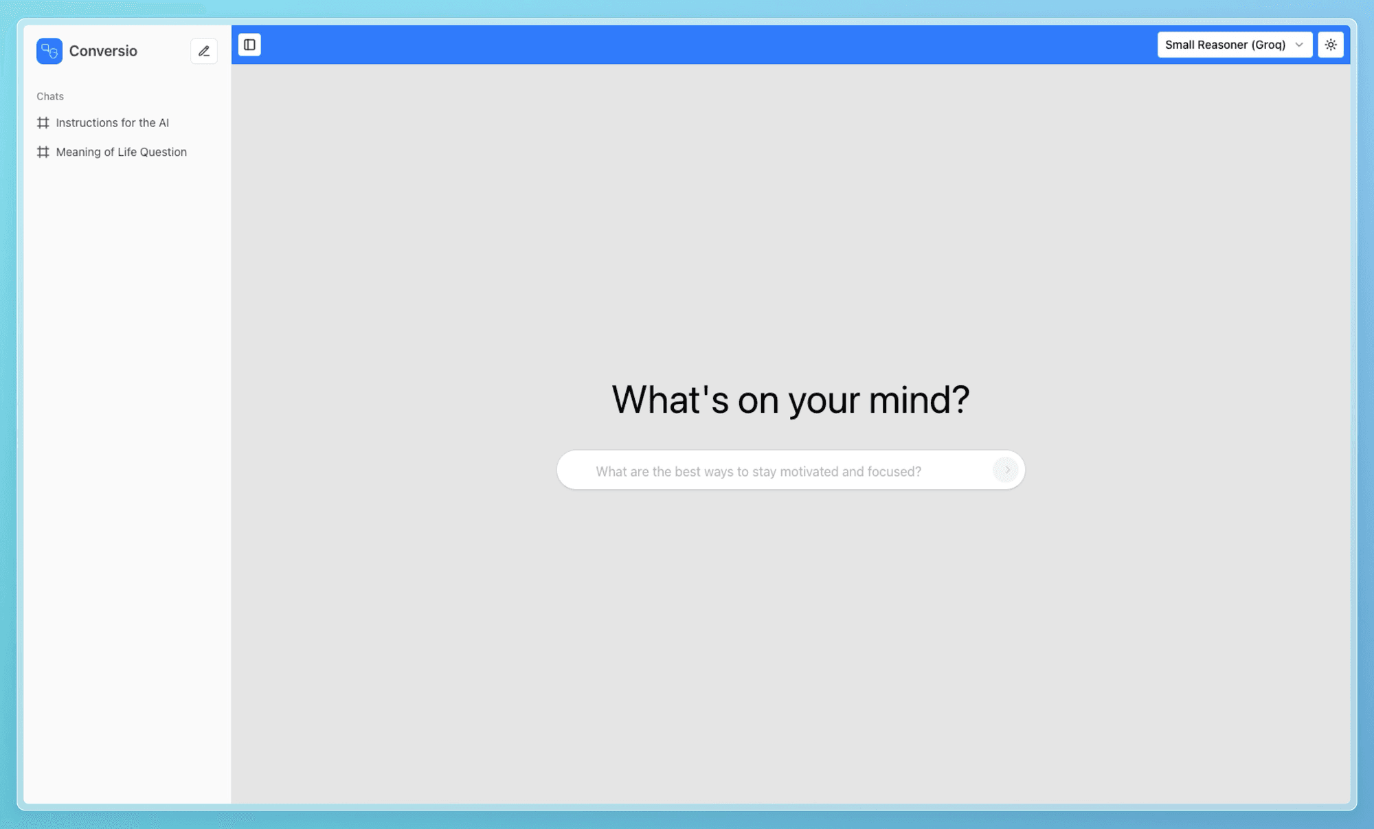 Building Conversio V2